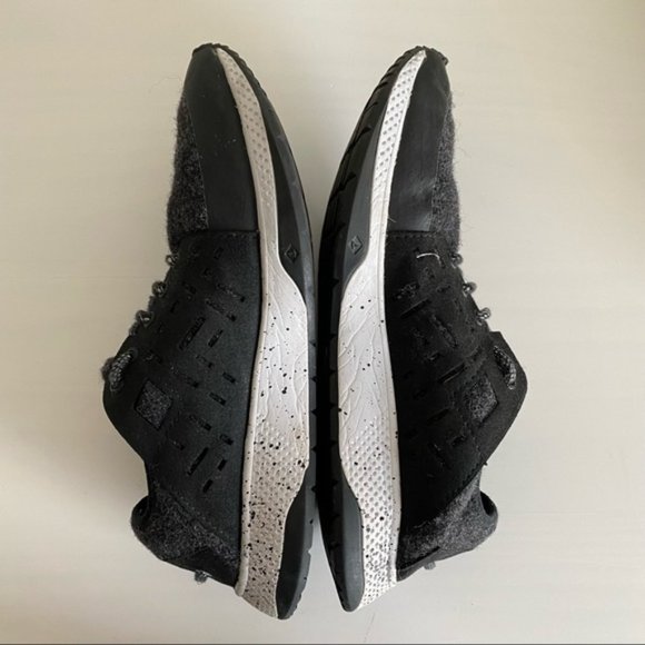 Sperry, Black/White 7 SEAS Sport Wool Boat Shoe, Size 8.5 - Picture 7 of 9